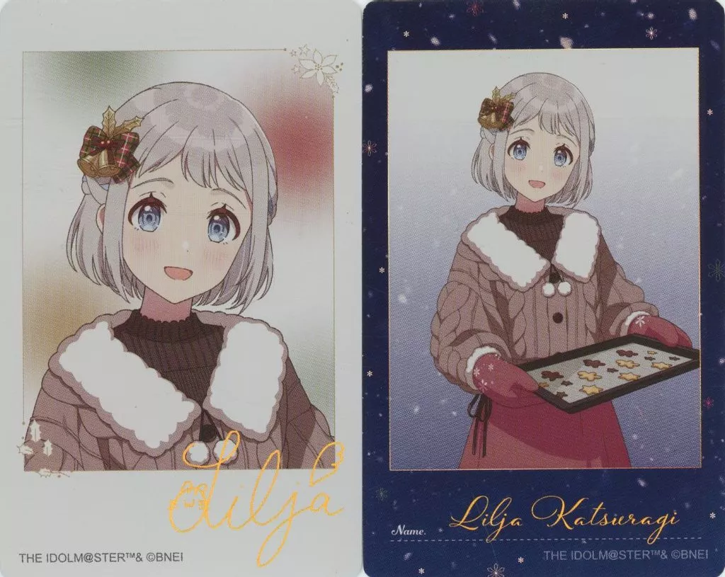 葛城リーリヤ 「学園アイドルマスター fete de Noel POP UP STORE トレーディング インスタントフォト風カード 2枚1set」