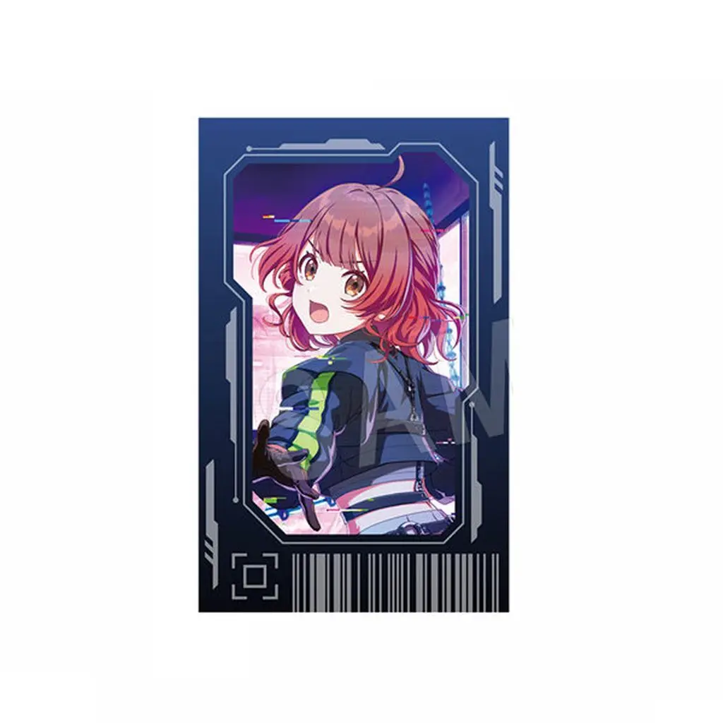 花海佑芽 Howling over the World カードキー風プラブロマイド 「学園アイドルマスター」 C107グッズ