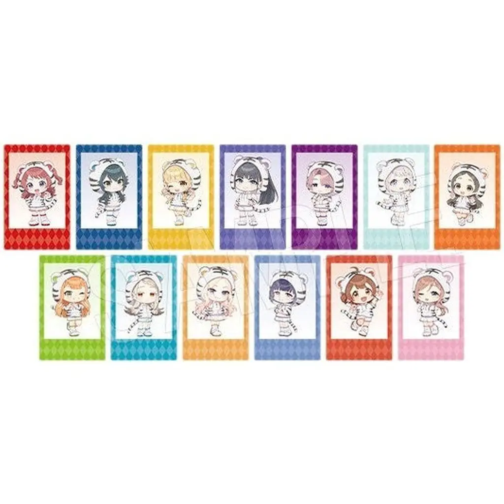 全13種セット 「学園アイドルマスター×東武動物公園 ポラショットコレクション ホワイトタイガーver.」