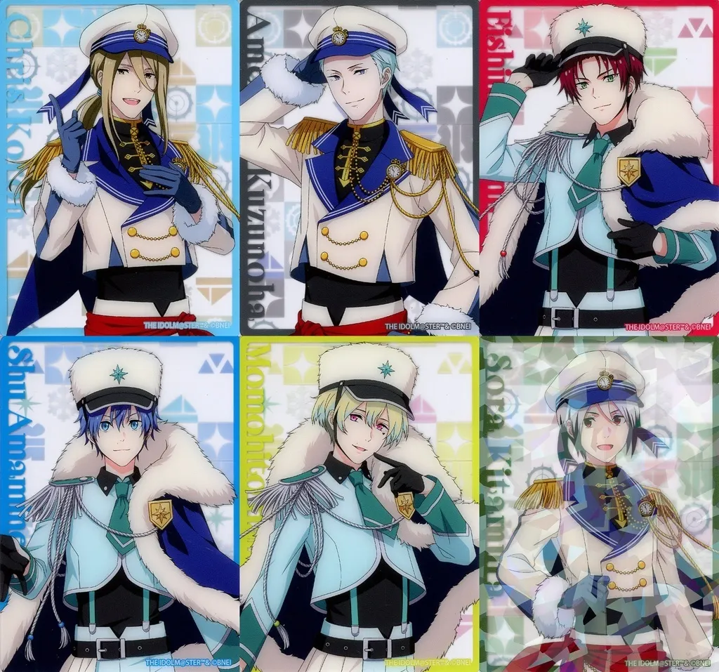 全6種セット 「アイドルマスター SideM 315 WINTER PASSION Final!! トレーディングクリアカード【描き下ろし】」
