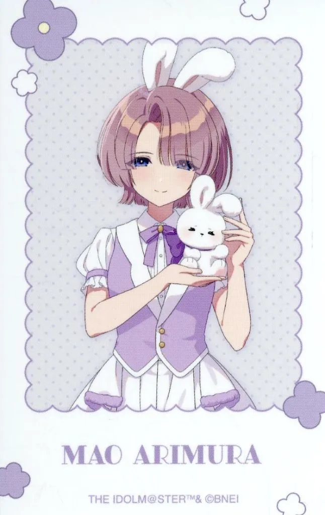 有村麻央(腰上) 「学園アイドルマスター×GiGO POP UP STORE トレーディングミニフォトカード Lady Rabbit」