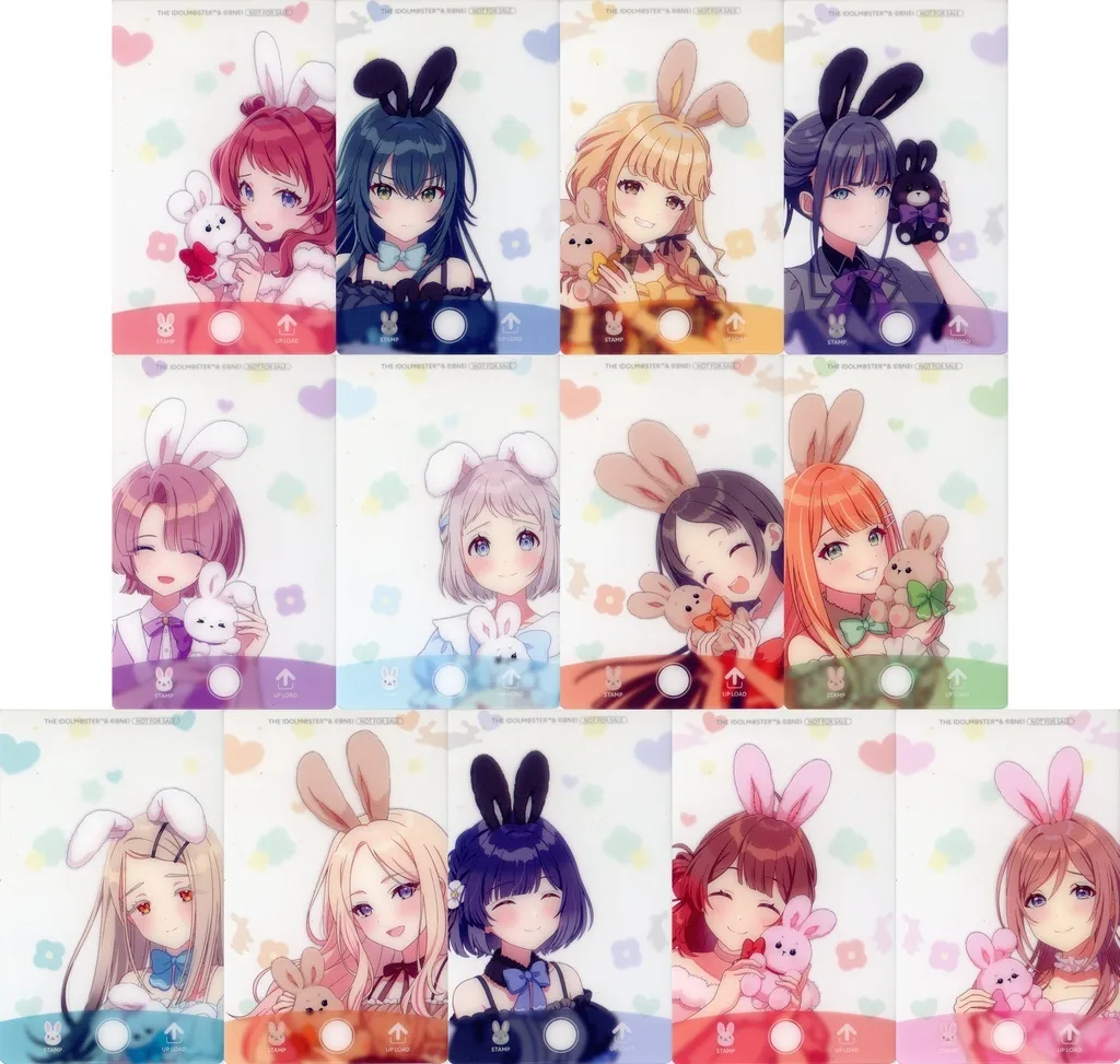 全13種セット クリアカード 「学園アイドルマスター×GiGOキャンペーン2026」 クレーンゲーム一括投入特典 第2弾