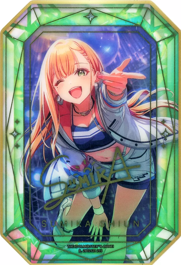 紫雲清夏(金箔押し) 「学園アイドルマスター ジュエルカードコレクション」