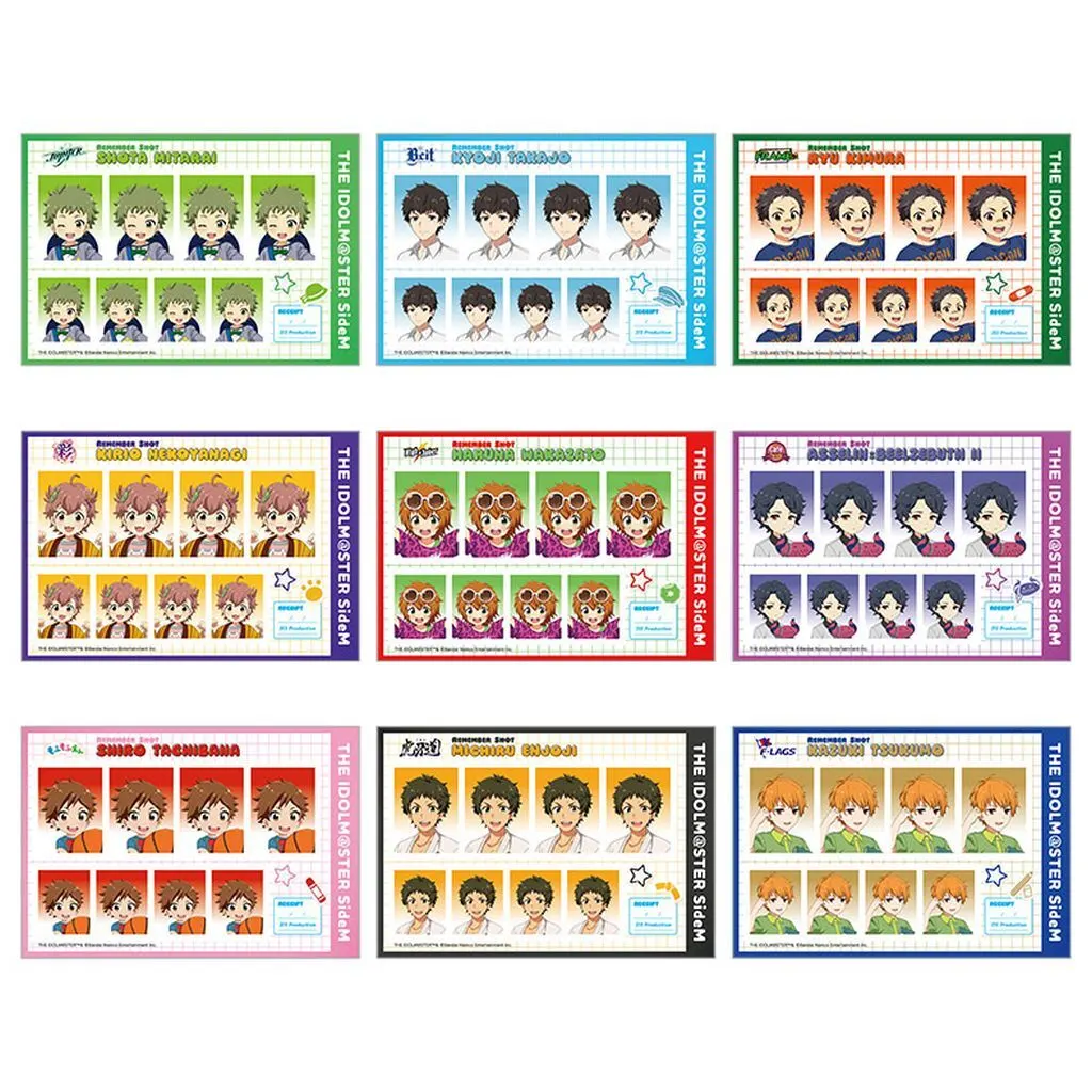 全9種セット 「アイドルマスター SideM 証明写真館 リメンバーショット 第1弾」