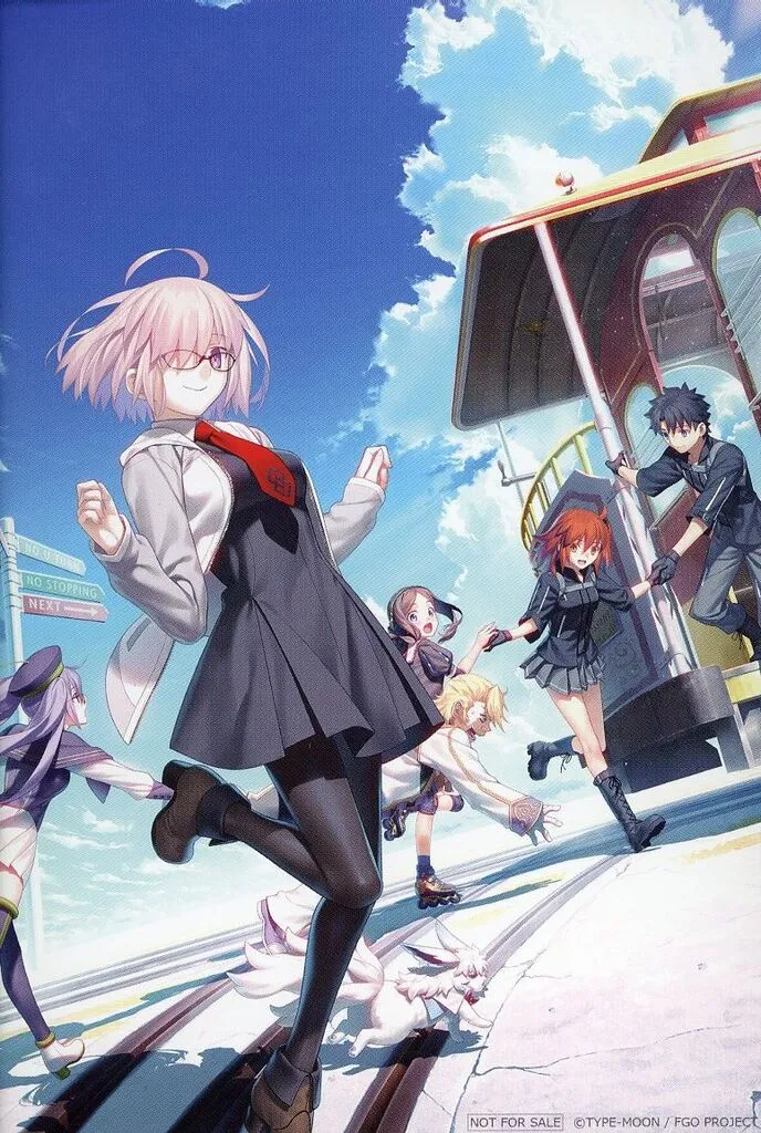 Fate/Grand Order Fes. 2021 6th Anniversary 周年ビジュアルイラストカード 「Fate/Grand Order Fes. 2025 ~10th Anniversary~」 事後通販限定 対象商品購入特典