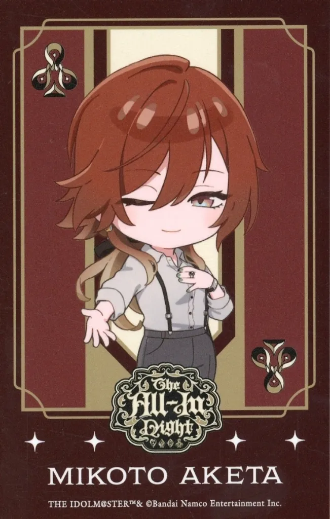 緋田美琴(ミニキャラ・立つ) 「アイドルマスター シャイニーカラーズ The All-In Night×HUB トレーディングインスタントフォト風カード The All-In Night」