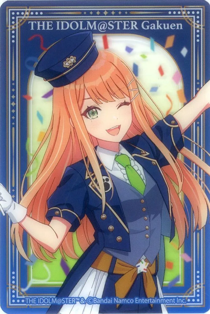 紫雲清夏(ノーマル) 「学園アイドルマスター×よみうりランド クリアカード 遊園地 ver. B」