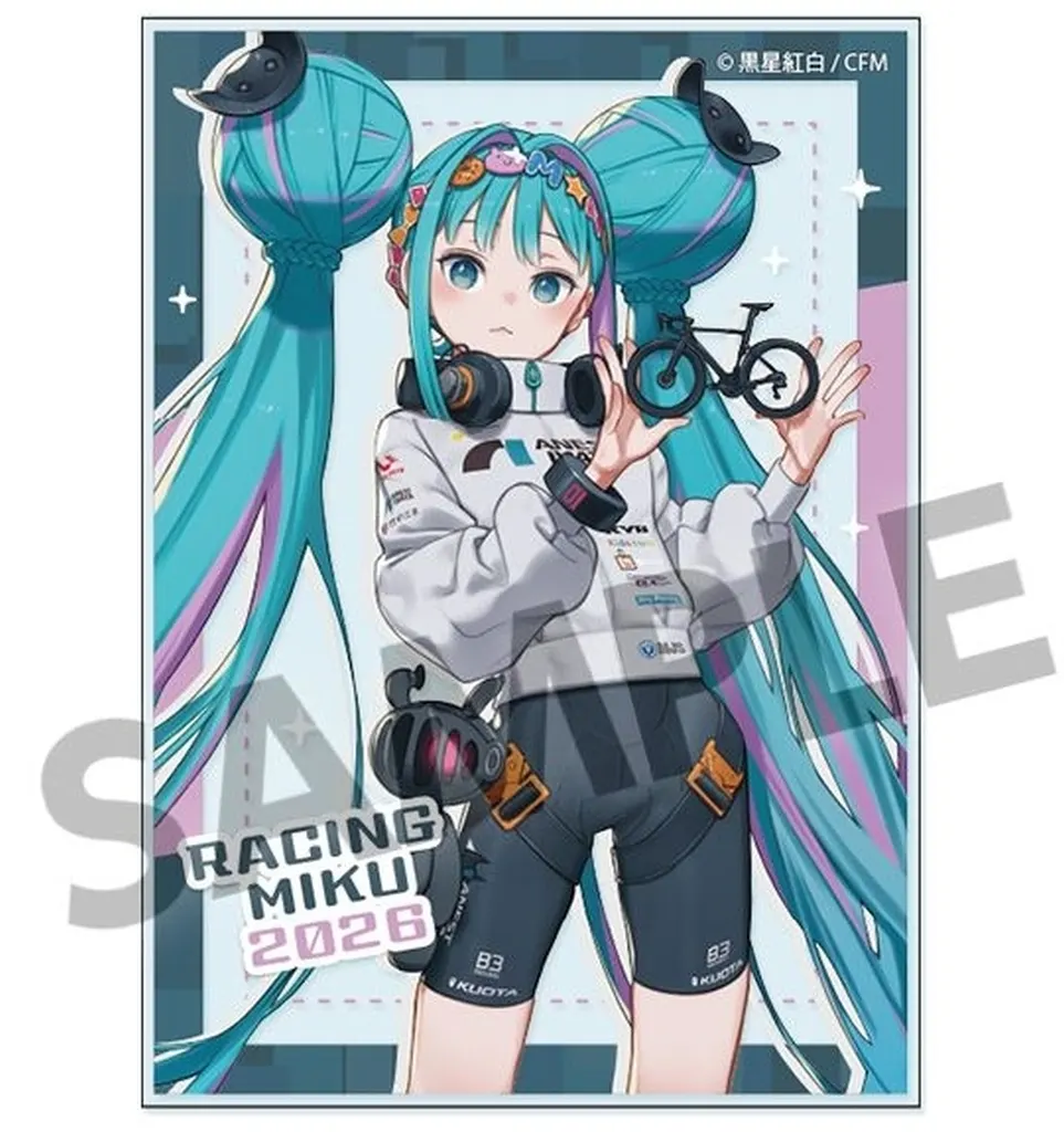 レーシングミク 2026 TEAM UKYO 応援 Ver. アクリルカード 「初音ミク GTプロジェクト」_image