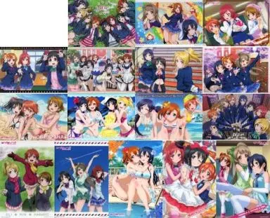 全16種セット 「ジャンボカードダス ラブライブ! ビジュアルアートブロマイド!」