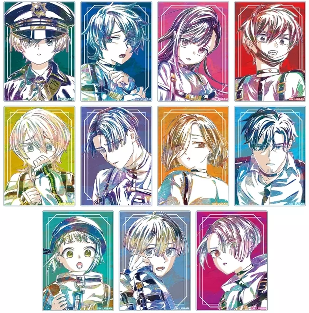 キャラカード　【ボックス】MILGRAM -ミルグラム- トレーディング Ani-Art アクリルカード