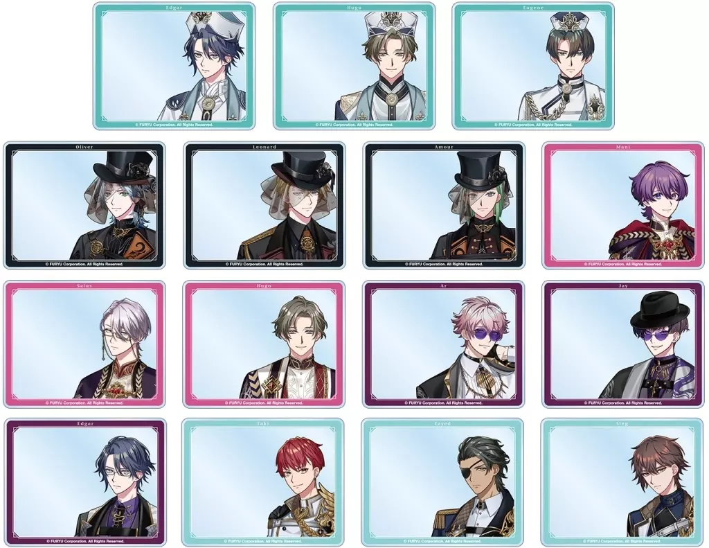 キャラカード　【ボックス】廻らぬ星のステラリウム トレーディングアクリルカード