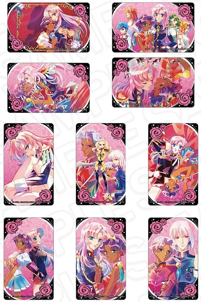 少女革命ウテナ　新品トレーディングオーロラクリアカード　セット TVアニメ「少女革命ウテナ」 トレーディングオーロラクリアカード PALE