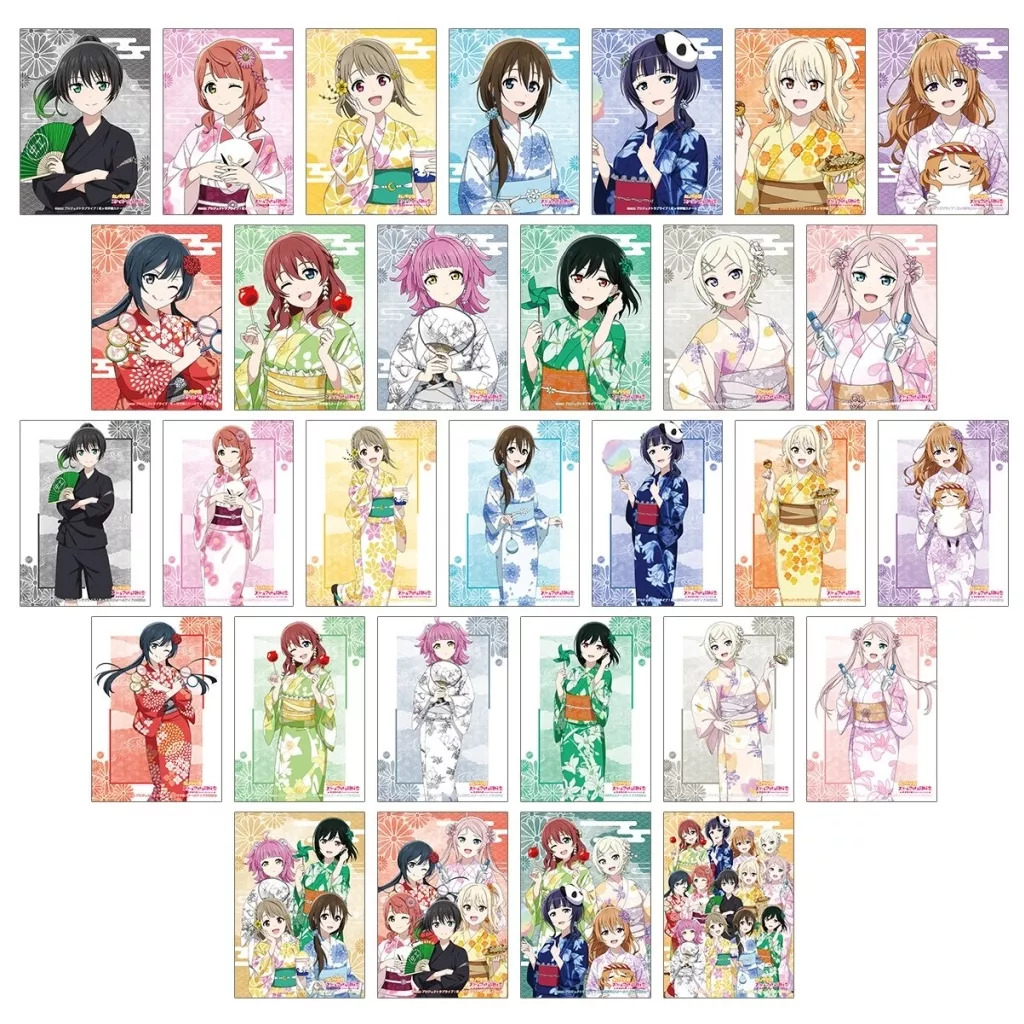 【ボックス】ラブライブ!虹ヶ咲学園スクールアイドル同好会 描き下ろし 縁日ver. トレーディングブロマイド