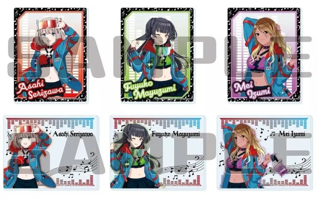 【ボックス】アイドルマスター シャイニーカラーズ アクリルカード 05.オリジナル衣装ver. 描き下ろしイラスト