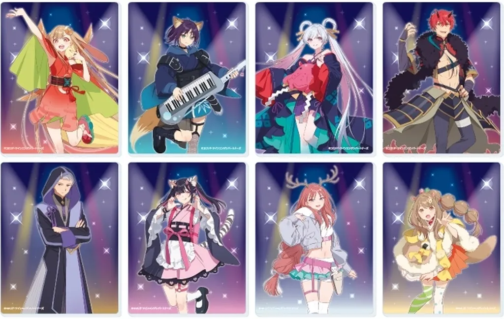 【ボックス】超かぐや姫! アクリルカード 01.公式イラスト
