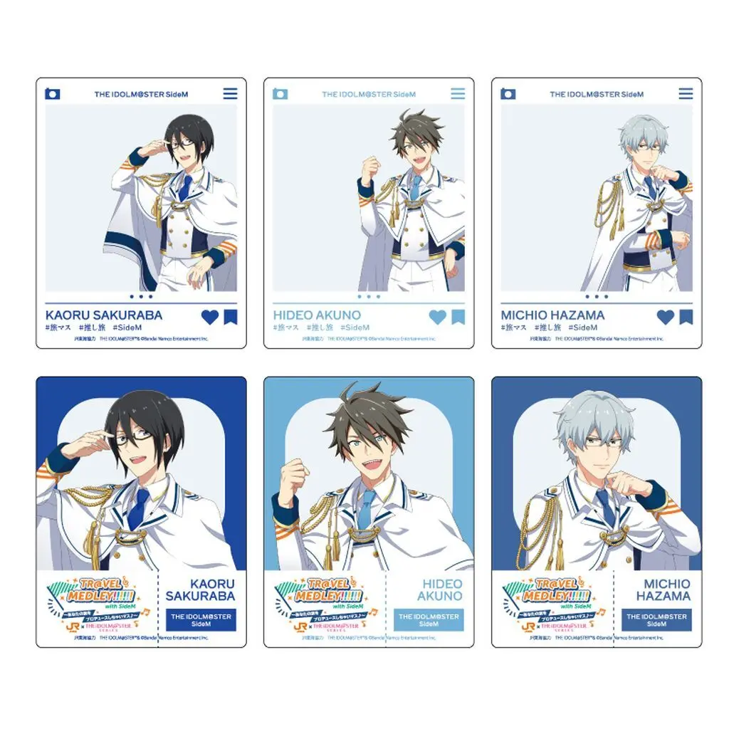 【ボックス】JR東海×アイドルマスターシリーズ TR＠VEL MEDLEY!!!!!! with SideM アクリルカード 01.
