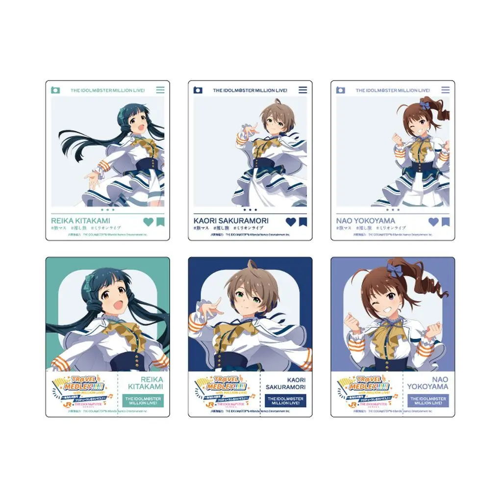 【ボックス】JR東海×アイドルマスターシリーズ TR＠VEL MEDLEY!!!!!! with アイドルマスター ミリオンライブ! アクリルカード 04.