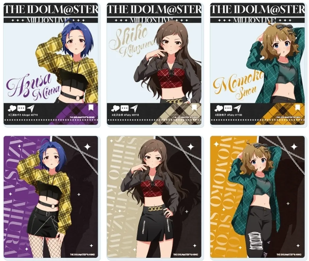 【ボックス】アクリルカード アイドルマスター ミリオンライブ! 14.描き下ろしイラスト