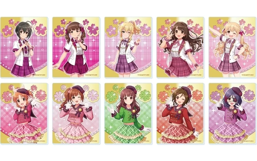【ボックス】アイドルマスター シンデレラガールズ アクリルカード 08.制服アイドル衣装風(描き下ろしイラスト)