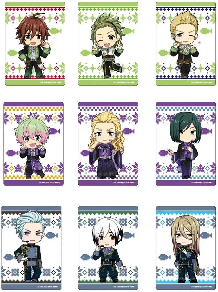 【ボックス】アイドルマスター SideM トレーディングクリアカード ミニキャラA WPFver.