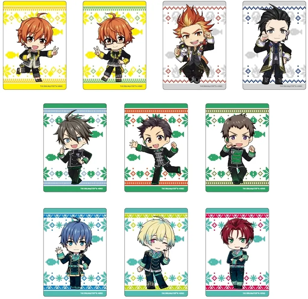 【ボックス】アイドルマスター SideM トレーディングクリアカード ミニキャラB WPFver.