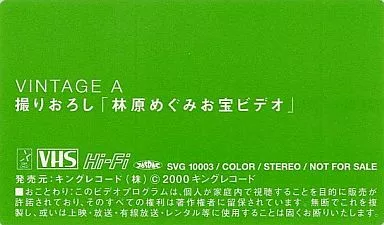 売れ筋介護用品も！ -<中古>林原めぐみ/VINTAGE 駿河屋 A 「林原めぐみ 撮りおろし その他