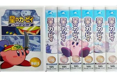 アニメ　レンタルアップVHS　星のカービィ2ndシリーズ 全7巻セット 駿河屋 -<中古>星のカービィ2ndシリーズ 全7巻セット（アニメ）