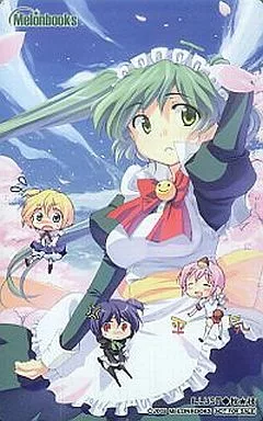 アニメ・漫画系テレホンカード　めろんちゃん/れもんちゃん/ブラックめろん/計4名「秋★枝」 メロンブックスポイント交換品