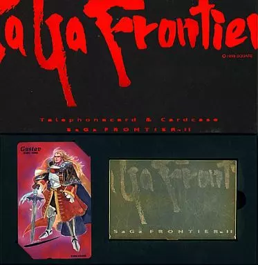 ゲーム・PC系テレホンカード　ギュスターヴ「SaGa Frontier2(サガ フロンティア2) [カードケース/箱付き]」