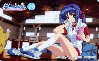 水瀬名雪 Kanon-カノン 駿河屋 -<中古>水瀬名雪「Kanon」（テレホンカード）