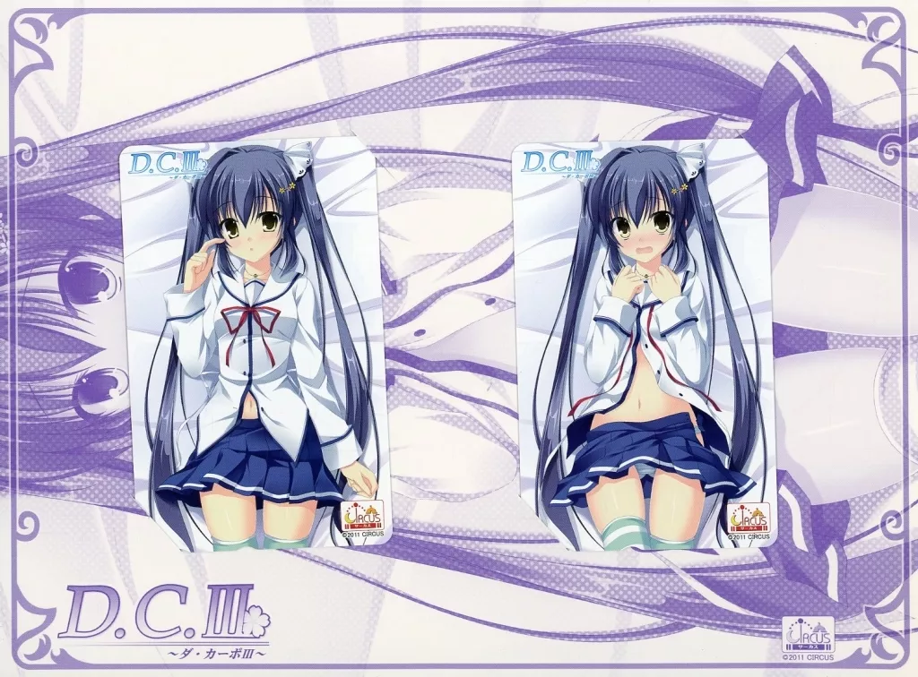 (2枚組) 瑠川さら「D.C.III ～ダ・カーポIII～ [台紙付き]」 C83