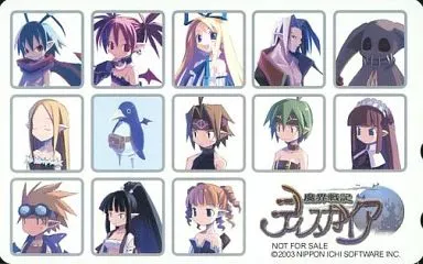 非売品】魔界戦記ディスガイア ラハール・エトナ プロモーションカード