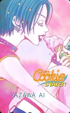 アニメ・漫画系テレホンカード　【単品】 大崎ナナ「NANA/矢沢あい」 CookieSTART!（本体不備（中））