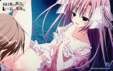 向日葵の教会と長い夏休み　プレイマット　夏咲詠　ファンタズマゴリア ☆八〇 夏咲詠 #向日葵の教会と長い夏休み