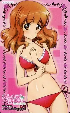 武部沙織「ガールズ&パンツァー テレカのみ」 抱き枕カバー特典