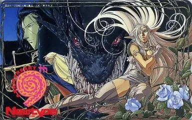 ★美品★ ロードス島戦記 ディードリット ピロテース B2ポスター ロードス島戦記 ディードリット＆ピロテース B2ポスター 画鋲穴なし