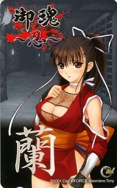 御魂 ～忍～ ポスター B2 2001年 Tony Yahoo!オークション - 御魂 〜忍〜 絵師 Tony アニメ ポスター B2サイ