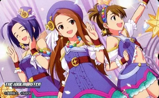 水瀬伊織/三浦あずさ/双海亜美「THE IDOLM＠STER」 電撃G’sマガジン2011年8月号 誌上通販品