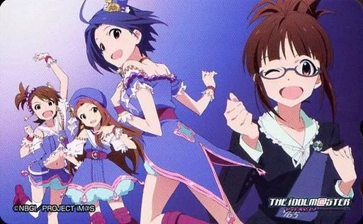 秋月律子/三浦あずさ/水瀬伊織/計4名「THE IDOLM＠STER」 電撃G’sマガジン2012年3月号 誌上通販品