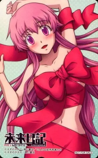 我妻由乃「未来日記 13人目の日記所有者 RE：WRITE」 ゲーマーズ特典