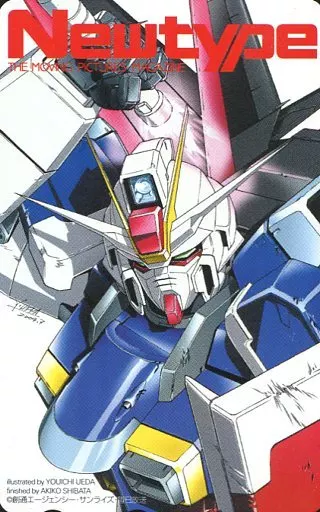 アニメ・漫画系テレホンカード　フォースインパルスガンダム「機動戦士ガンダムSEED DESTINY/植田洋一」 月刊Newtype 2004年10月号 抽プレ