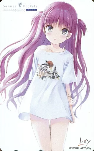 Summer Pockets REFLECTION BLUE ミニアクリルアート 加藤うみ