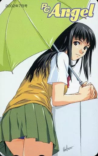 アニメ・漫画系テレホンカード　計1名「堀部秀郎」 PC Angel 2002年7月号 抽プレ