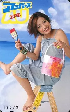 【トレカ付き】ヤングマガジンアッパーズ　No.5　2001年　上戸彩　水着 ヤングマガジン アッパーズ 2001年 №5 上戸彩 初水着 付録お宝トレカ未