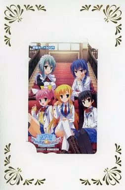 兼元灯里/月山瀬奈/正宗静流「図書カード500円 のーぶる☆わーくす [台紙付き]」 ゲーマーズポイント交換品