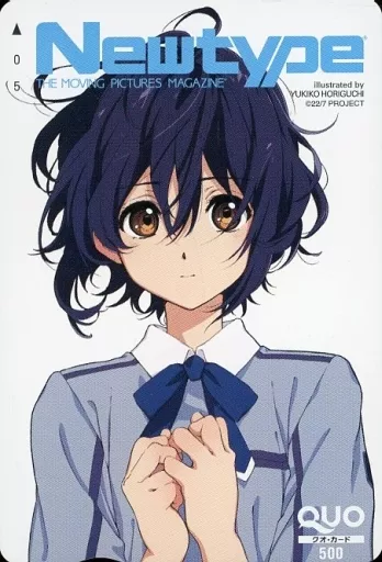 滝川みう「クオカード500 22/7/堀口悠紀子」 月刊Newtype 2020年2月号 抽プレ