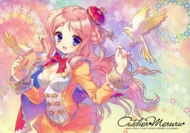 【アトリエシリーズ】マウスパッドシール メルル(さんた茉莉) C80/Santa☆Festa!