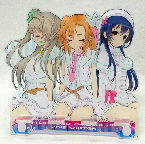 【ラブライブ!】ことり×穂乃果×海未 アクリルスマホスタンド(いとうのいぢ) C89/富士壺機械