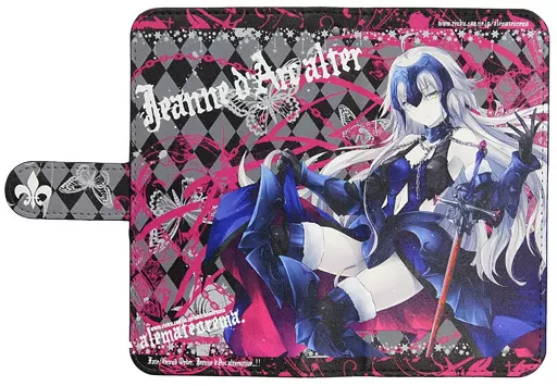 【Fate シリーズ】手帳型スマホカバー ジャンヌ・オルタ(小林由高) C91/アレマテオレマ