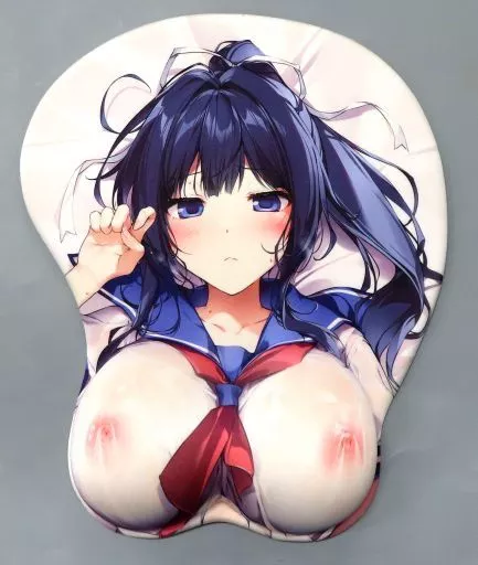 【オリジナル】凛ちゃんおっぱいマウスパッド 坂口凛(karory) C101/KAROMIX（本体不備（中））